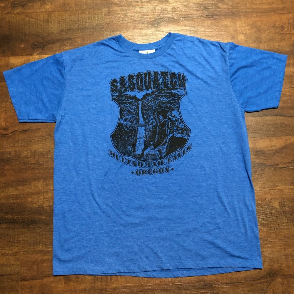 Sasquatch Multnomah Falls T-shirt